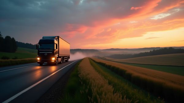 Le transport routier facilite la connexion entre toutes les régions d'Europe